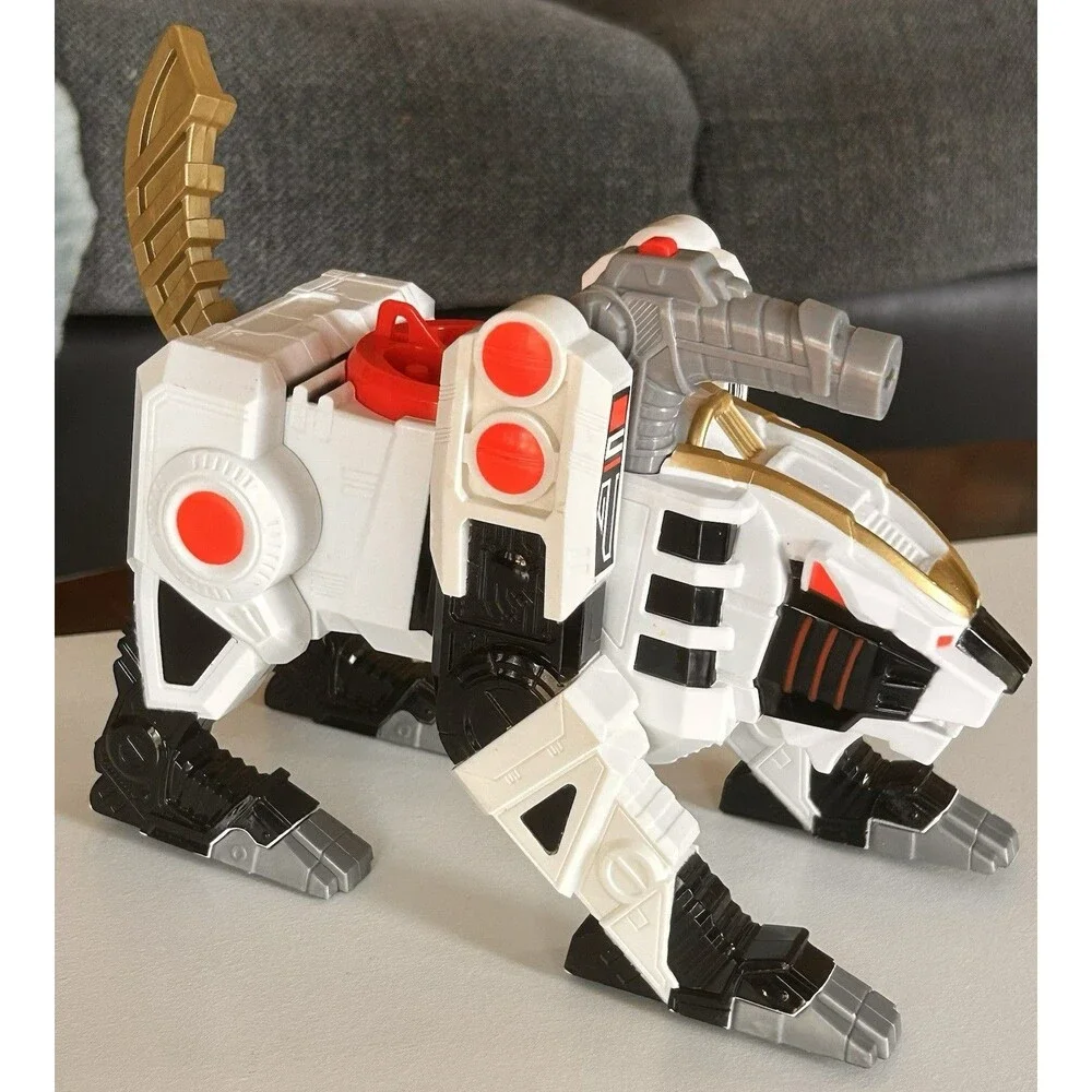Imaginext Power‎ Rangers White Ranger Tiger Zord & Blue Ranger Triceratop Zord